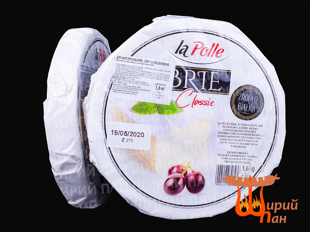 Сир Брі la Polle (круг 1600 г.)